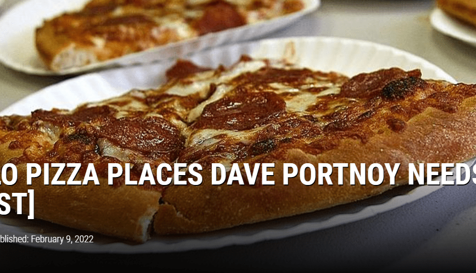 Buffalo Pizza Places Dave Portnoy Needs To Try